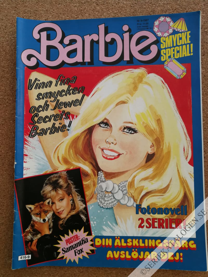 Framsida på Barbie #9 (1987)