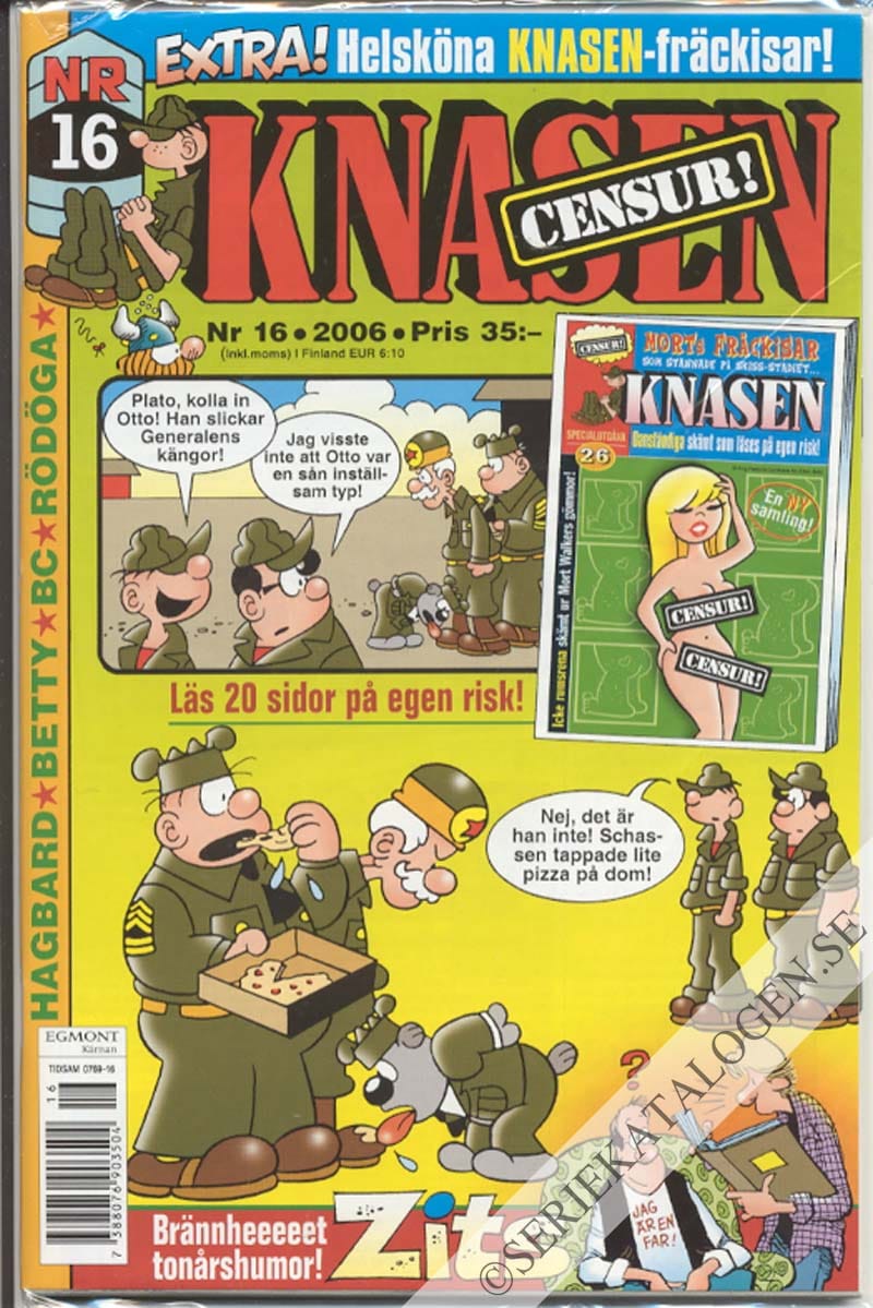 Framsida på Knasen #16 (2006)