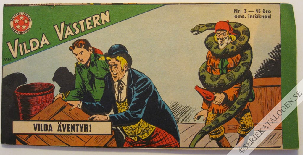 Framsida på Vilda Västern #3 (1967)