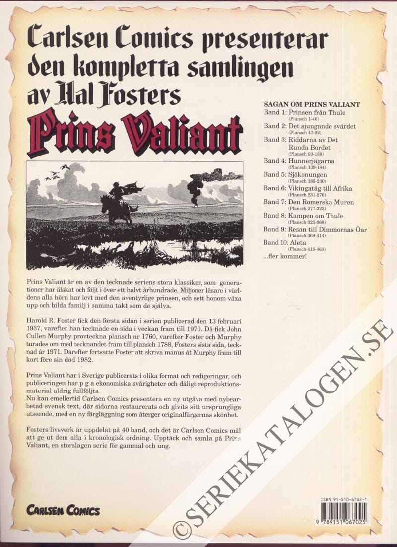 Baksida på Aleta (1993)