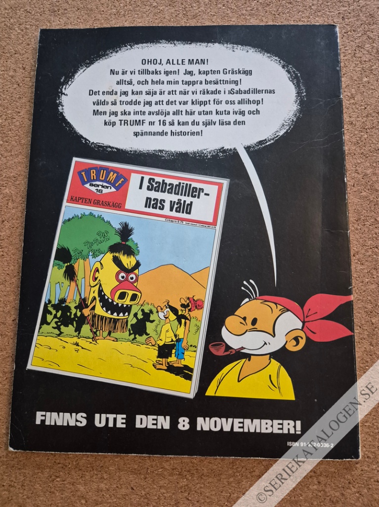 Baksida på Spirre - Familjen Marsupilami (1973)