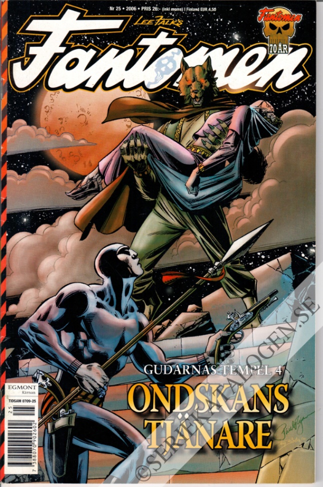 Framsida på Fantomen #25 (2006)
