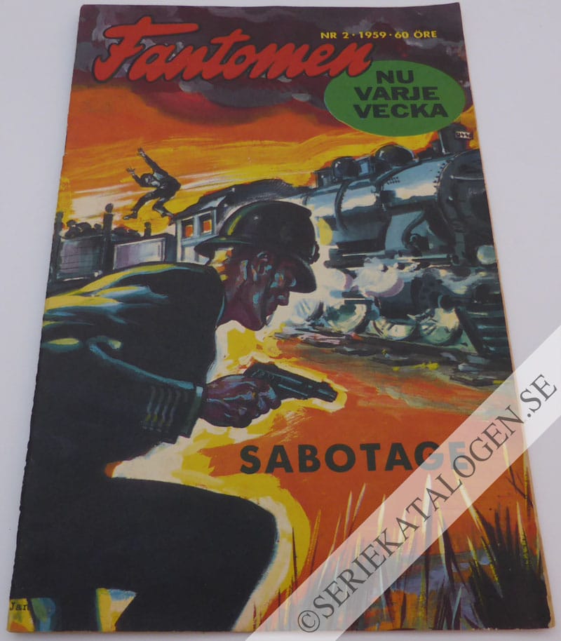 Framsida på Fantomen #2 (1959)