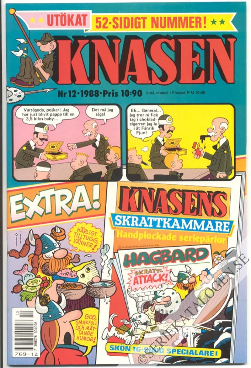 Framsida på Knasen #12 (1988)