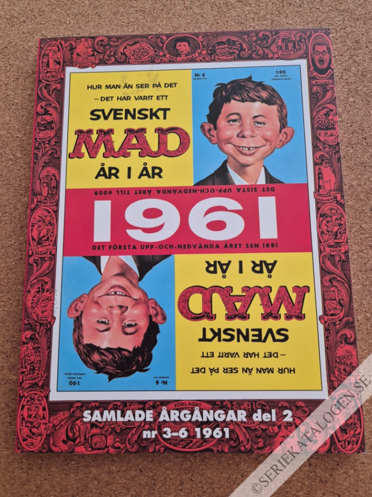 Framsida på MAD - Samlade årgångar Del2 (2014)
