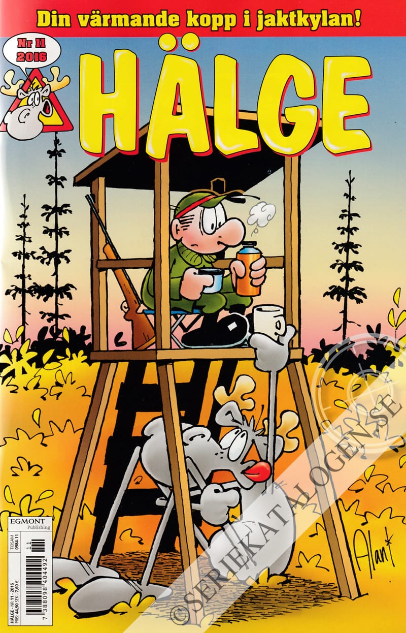 Framsida på Hälge #11 (2016)