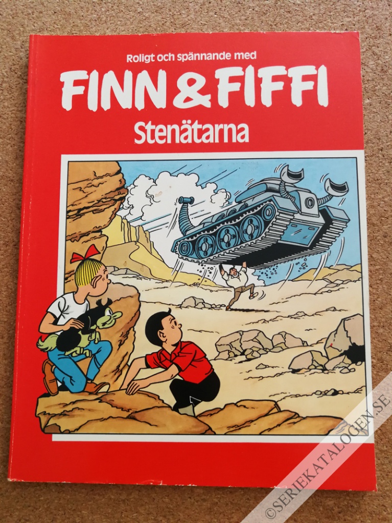 Framsida på Finn & Fiffi Stenätarna (1980)