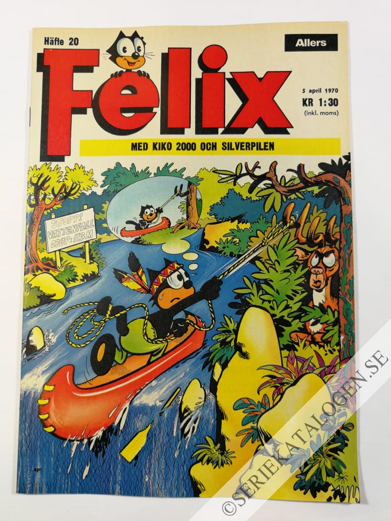 Framsida på Felix #20 (1970)