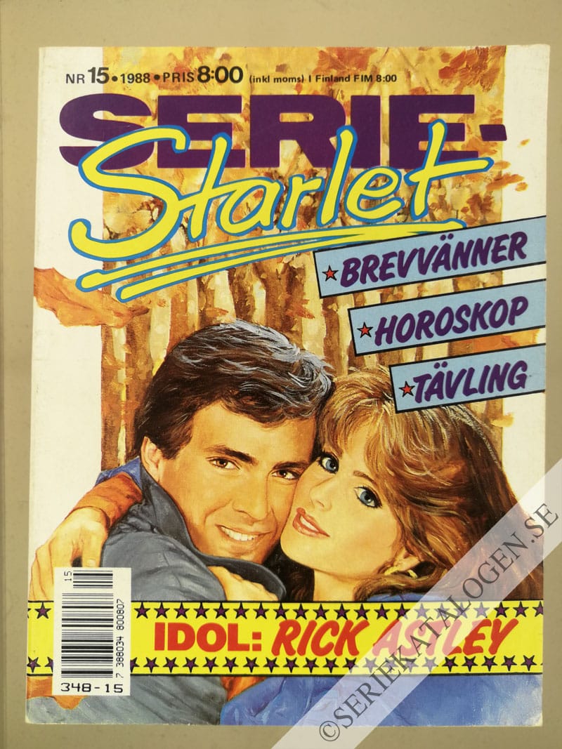 Framsida på Seriestarlet #15 (1988)
