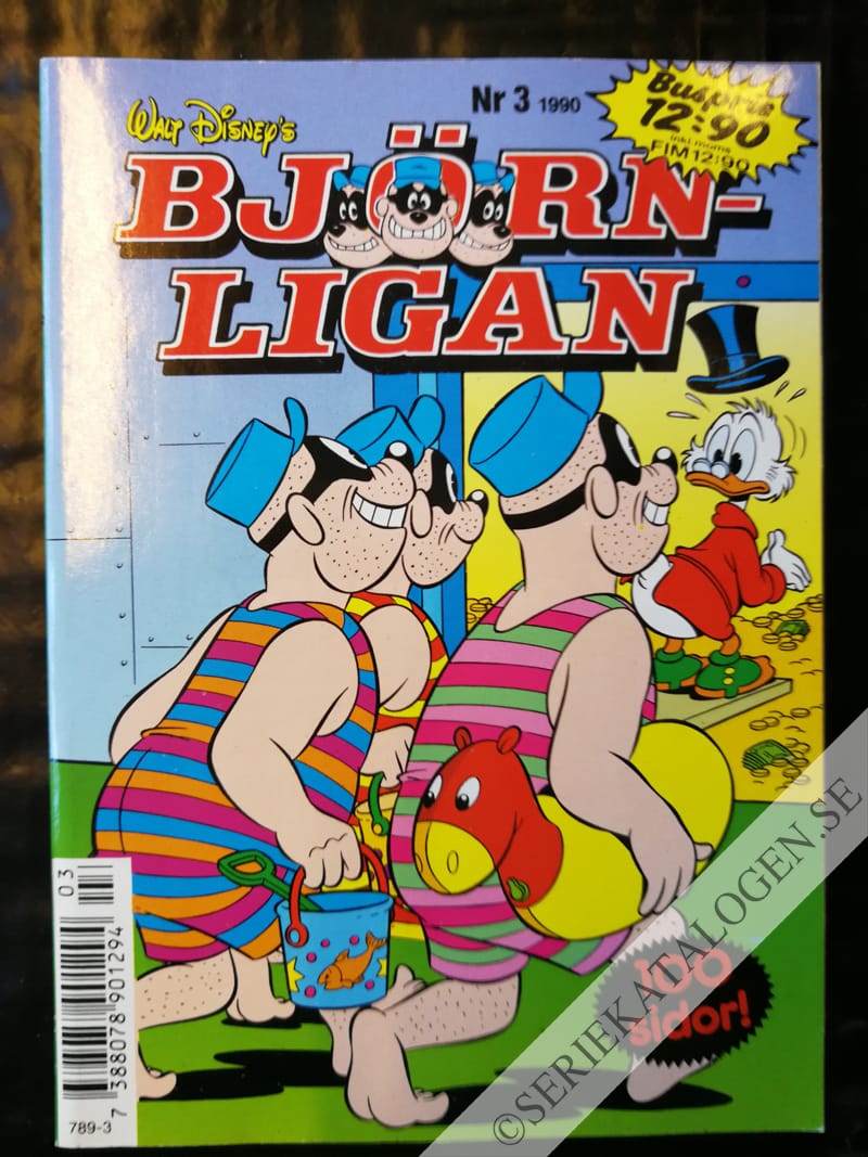 Framsida på Björnligan #3 (1990)