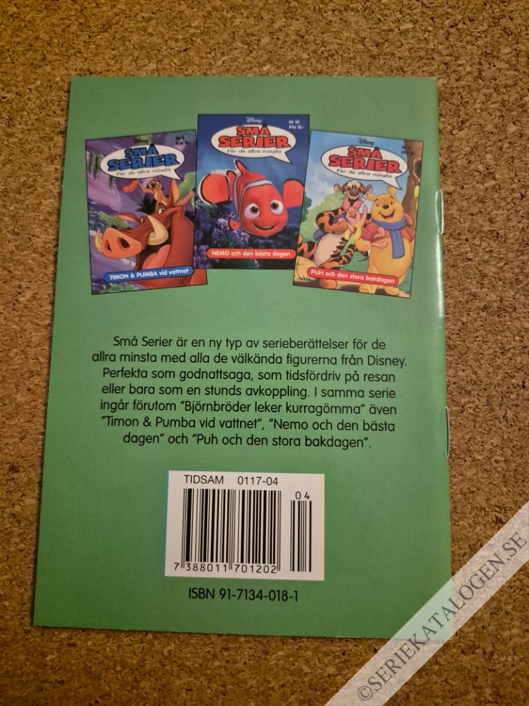 Baksida på BJÖRNBRÖDER leker kurragömma (2004)
