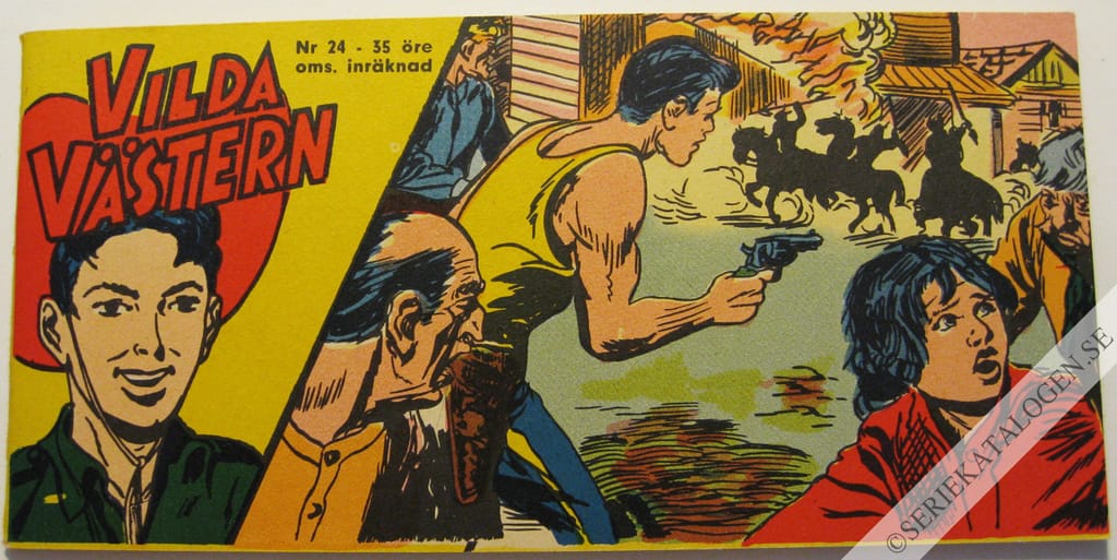 Framsida på Vilda Västern #24 (1962)