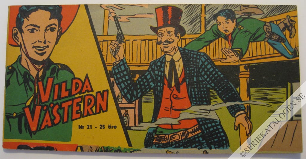 Framsida på Vilda Västern #21 (1959)