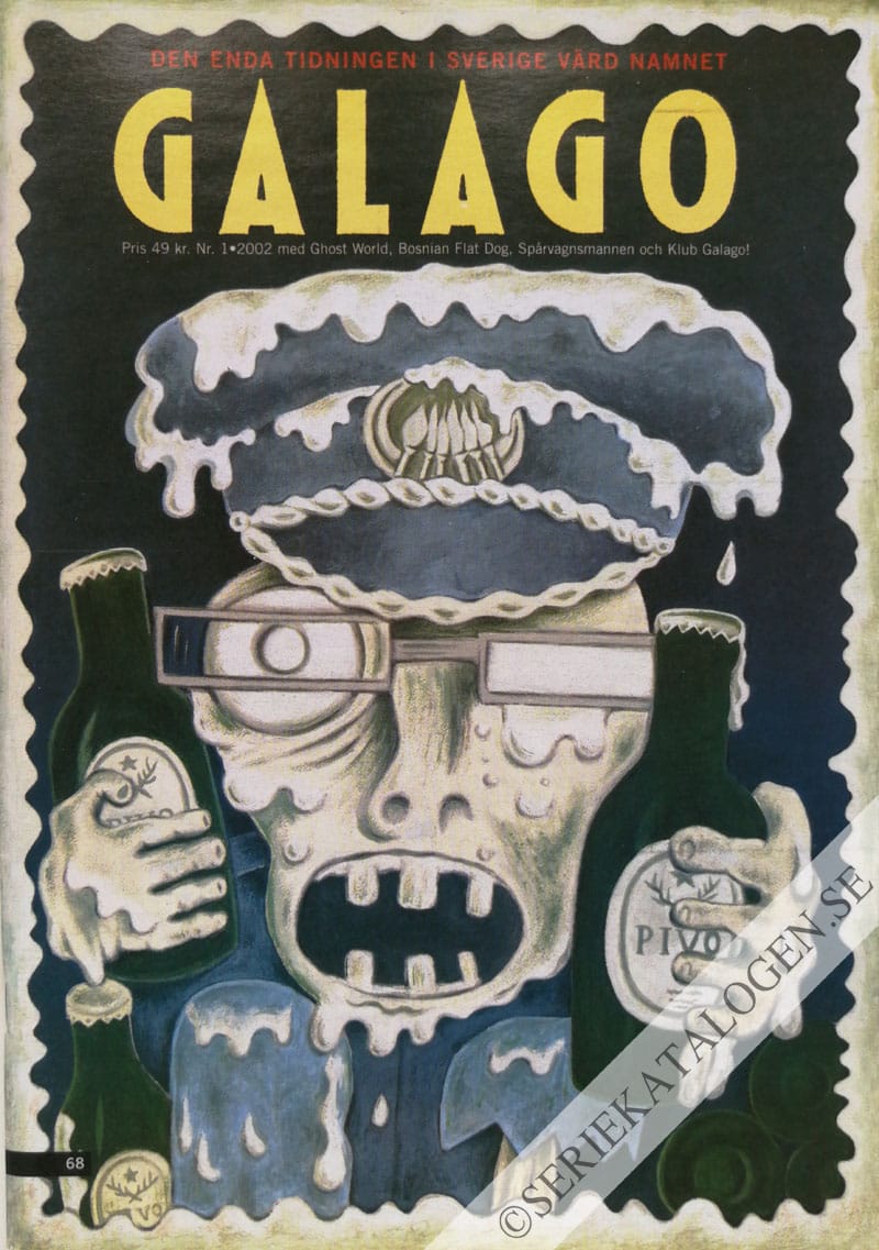 Framsida på Galago #1 (2002)