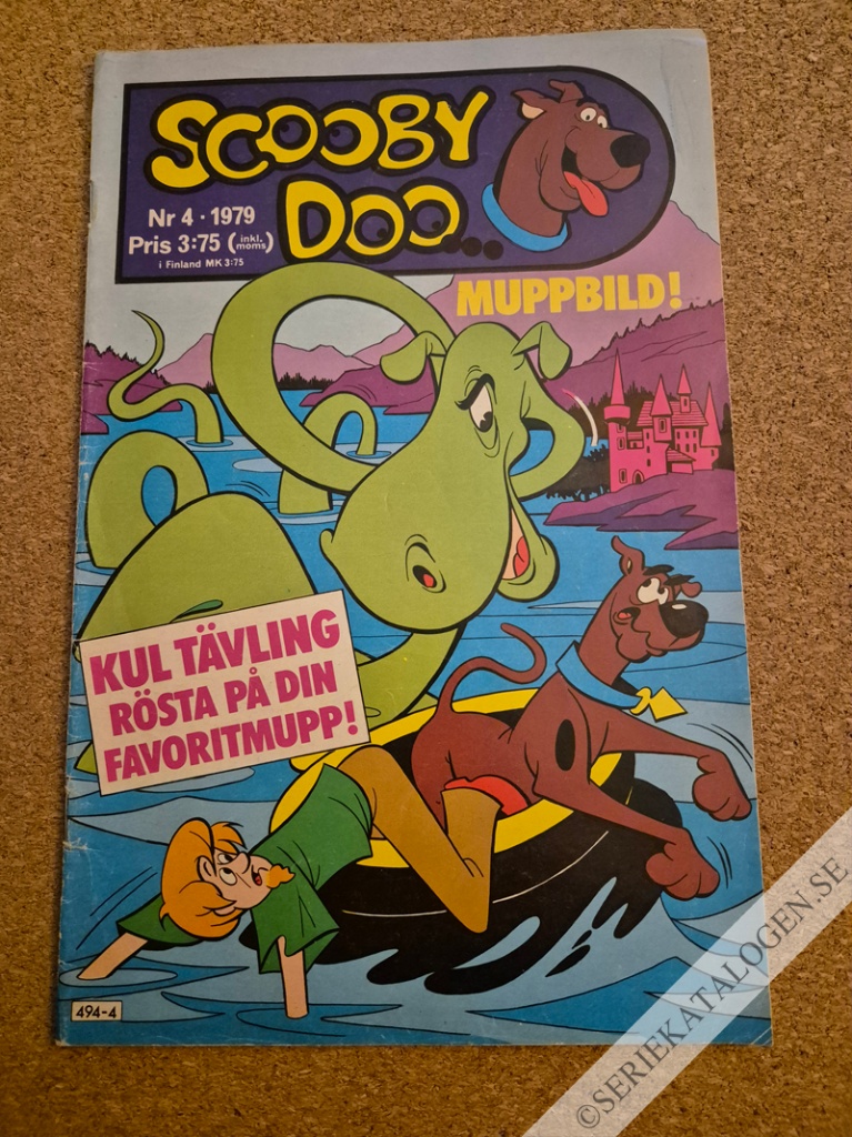 Framsida på Scooby Doo #4 (1980)
