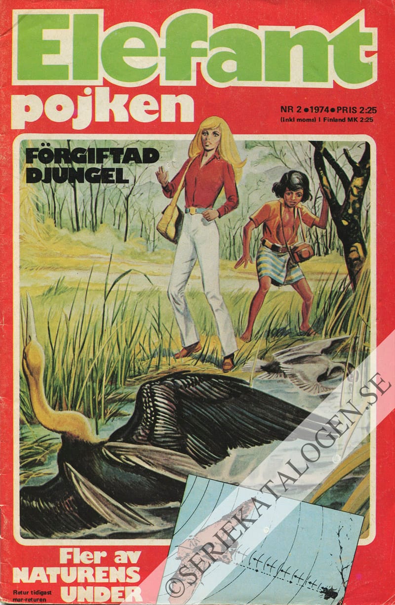 Framsida på Elefantpojken #2 (1974)