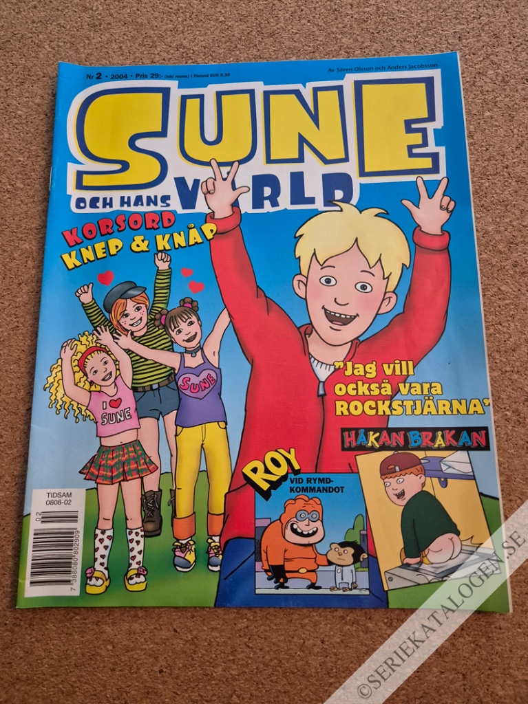Framsida på Sune och hans värld #2 (2004)
