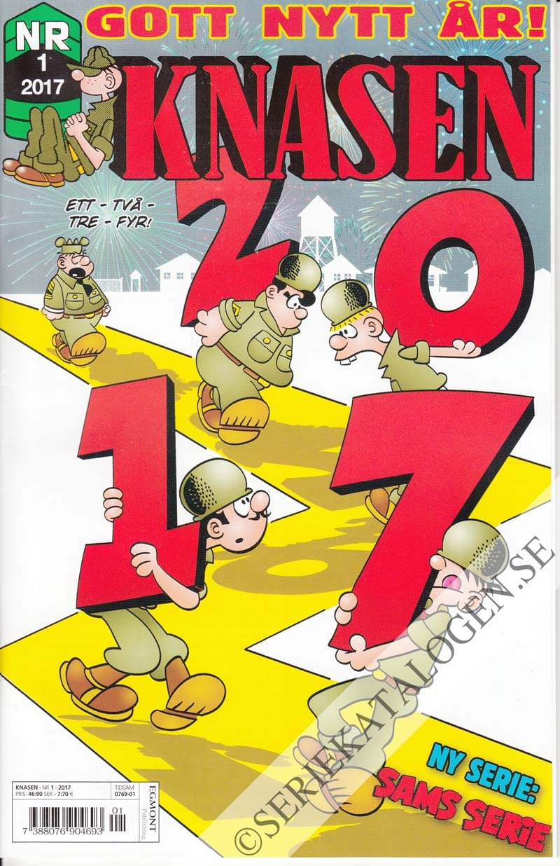 Framsida på Knasen #1 (2017)