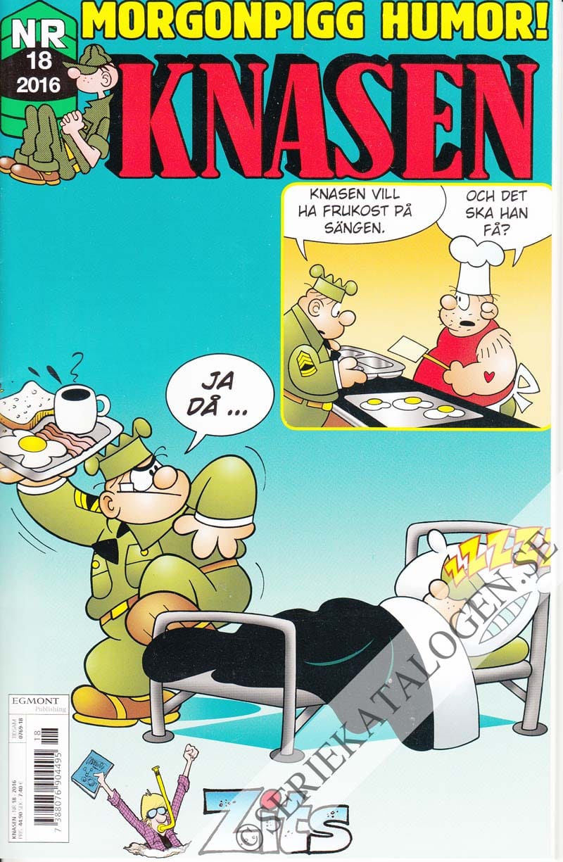 Framsida på Knasen #18 (2016)
