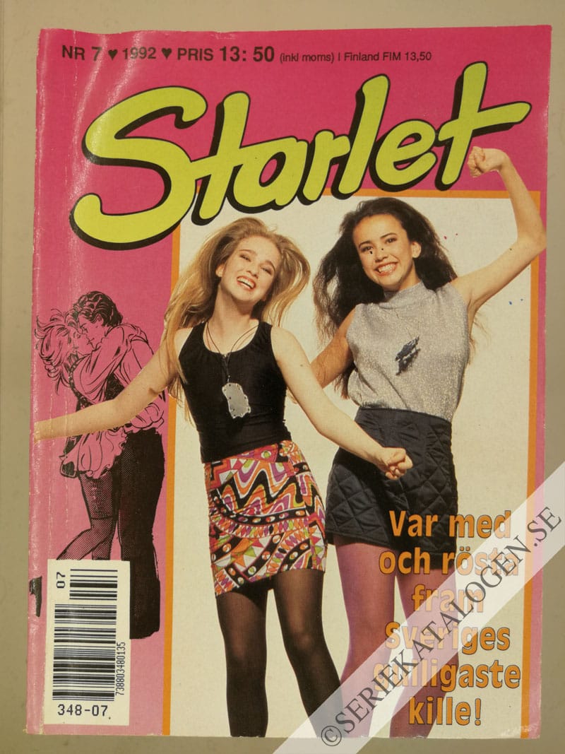 Framsida på Starlet #7 (1992)