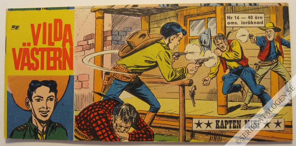Framsida på Vilda Västern #16 (1964)