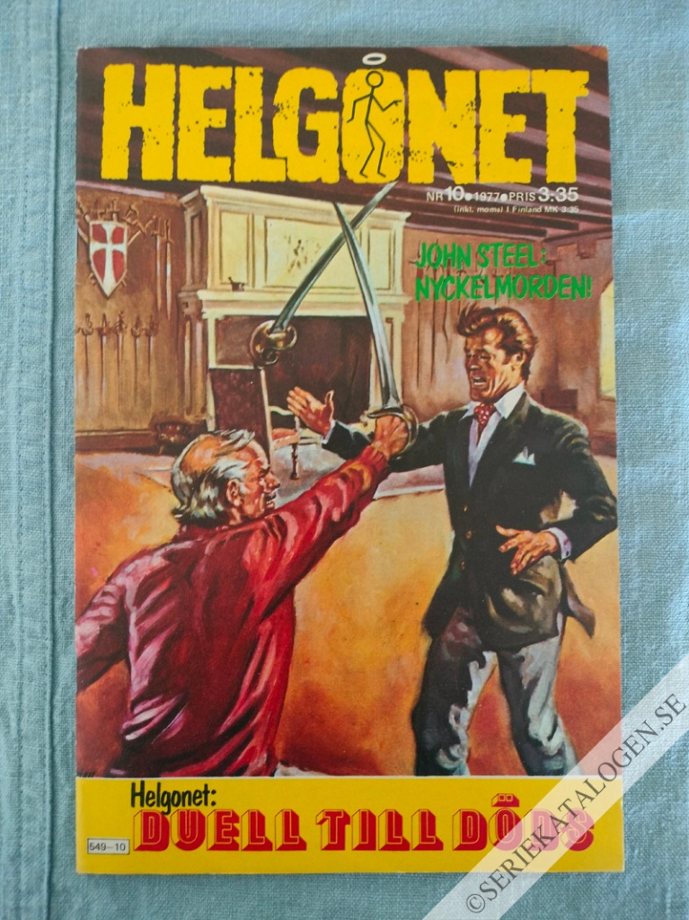 Framsida på Helgonet #10 (1977)