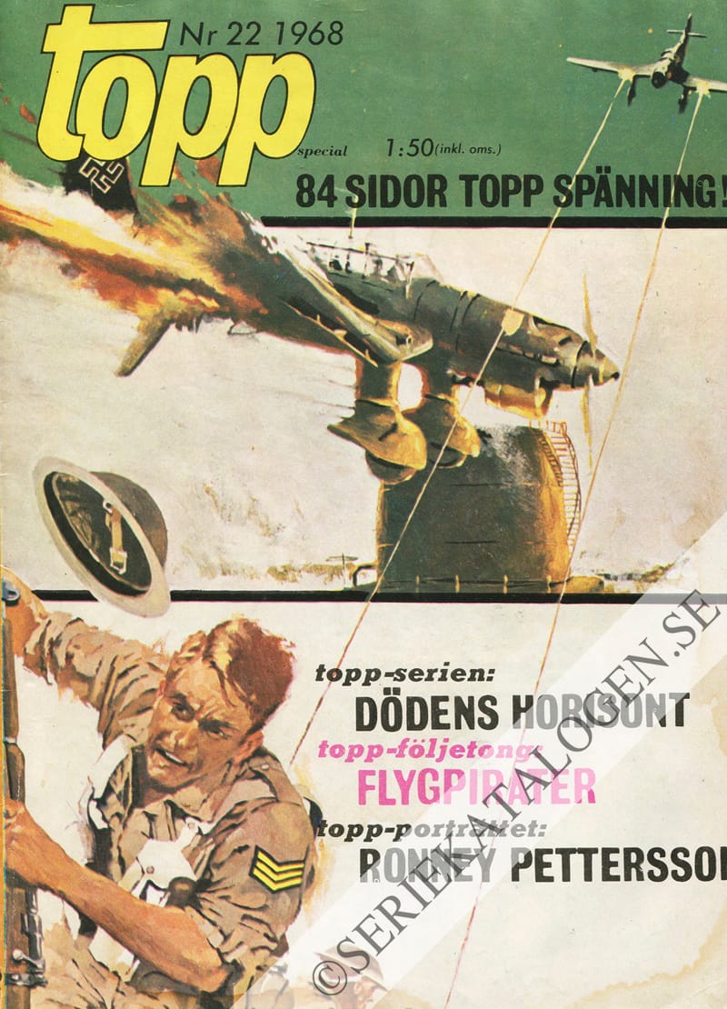 Framsida på Topp special #22 (1968)