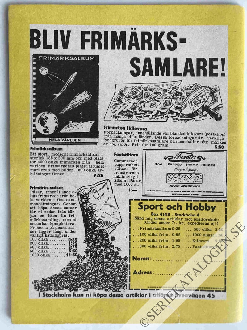 Baksida på Störtbombare (1963)