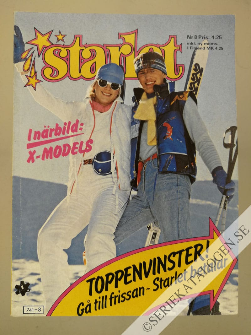 Framsida på Starlet #8 (1982)