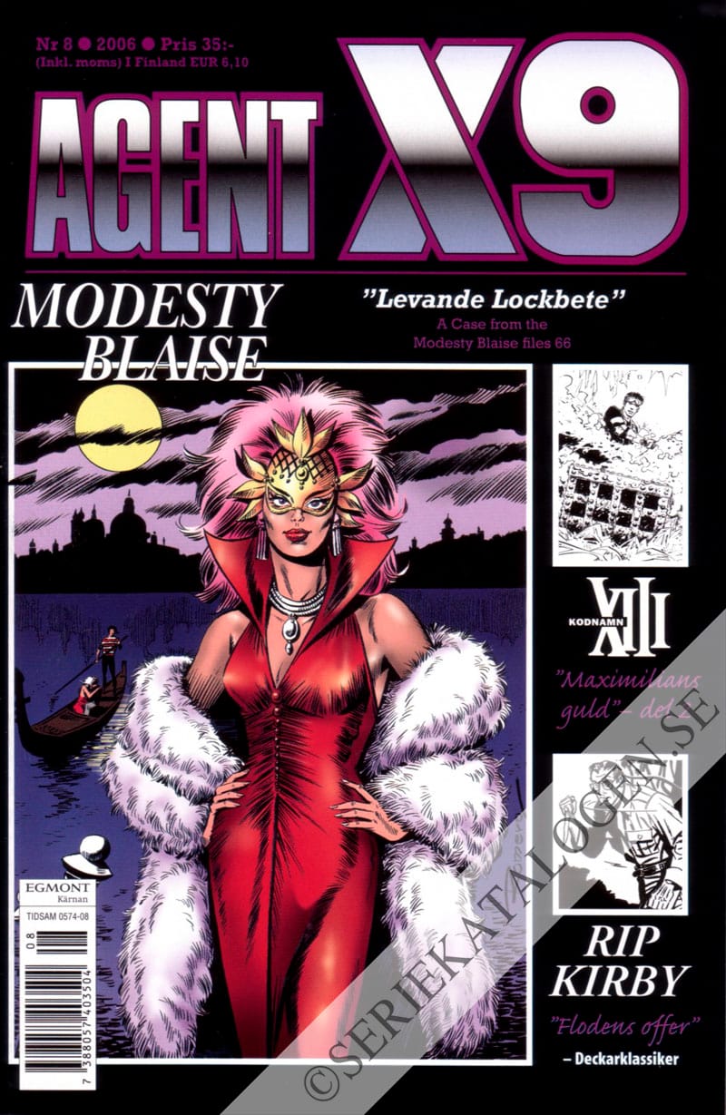 Framsida på Agent X9 #8 (2006)