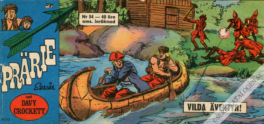 Framsida på Prärie-serier #34 (1966)