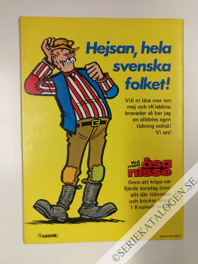 Baksida på Åsa-Nisse och kidnapparna (1974)