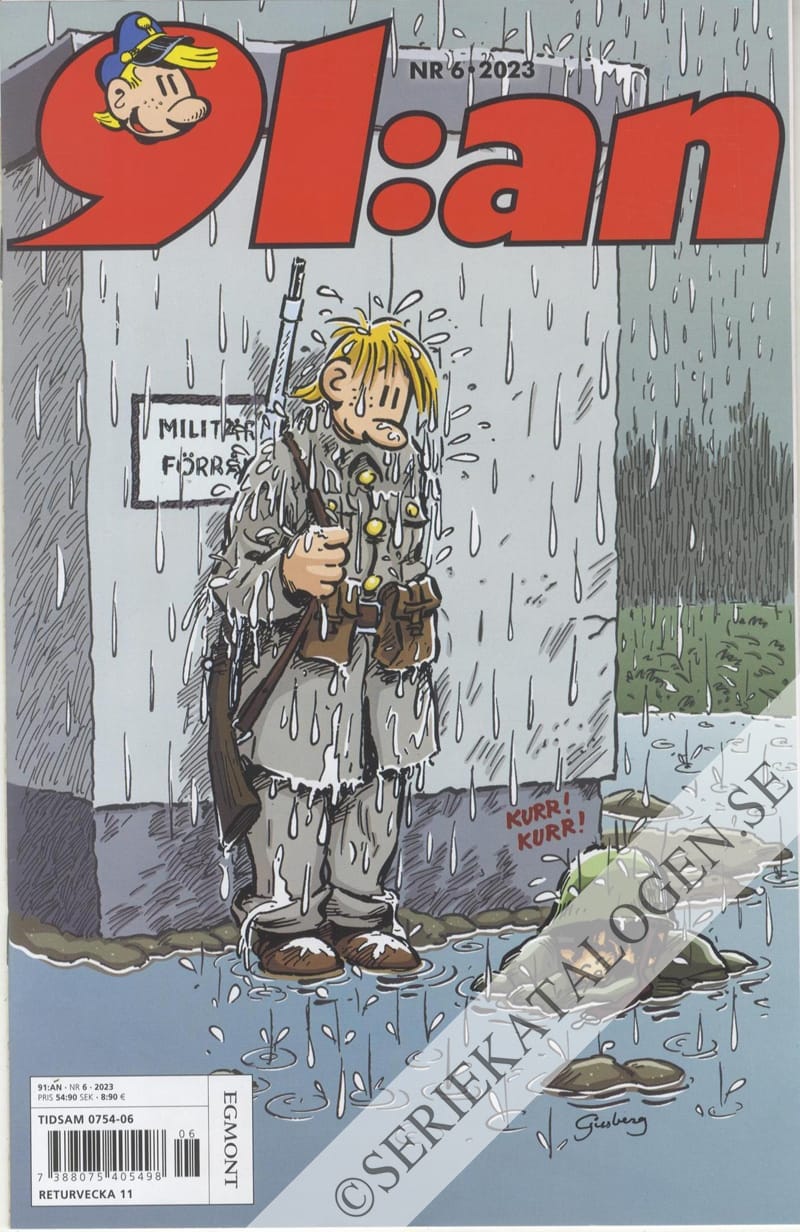 Framsida på 91:an #6 (2023)