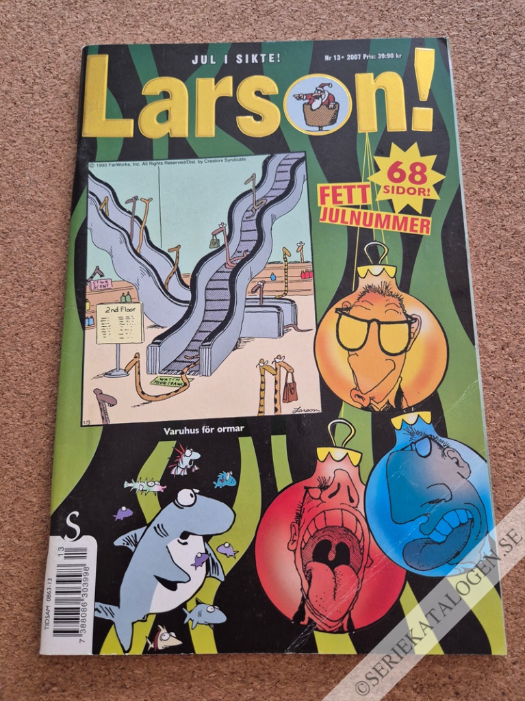 Framsida på Larson! #13 (2007)