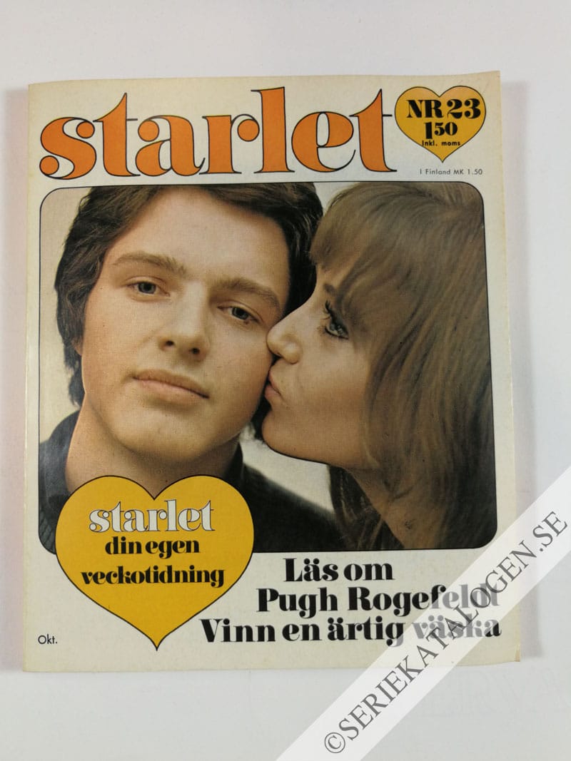 Framsida på Starlet #23 (1970)