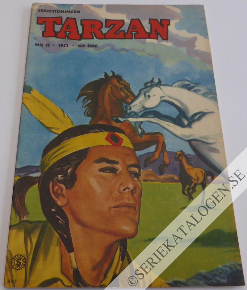 Framsida på Tarzan #11 (1952)