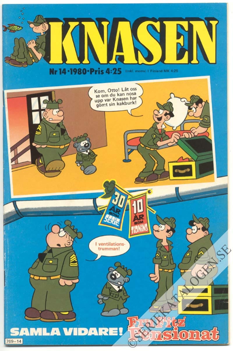 Framsida på Knasen #14 (1980)