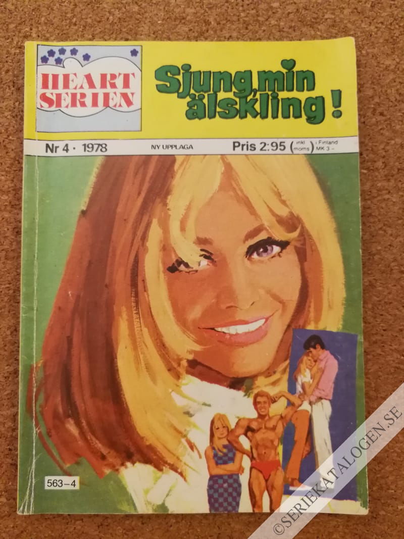 Framsida på Heart-serien Sjung min älskling! (1978)