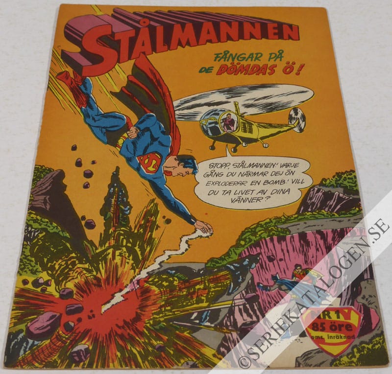 Framsida på Stålmannen #1 (1963)