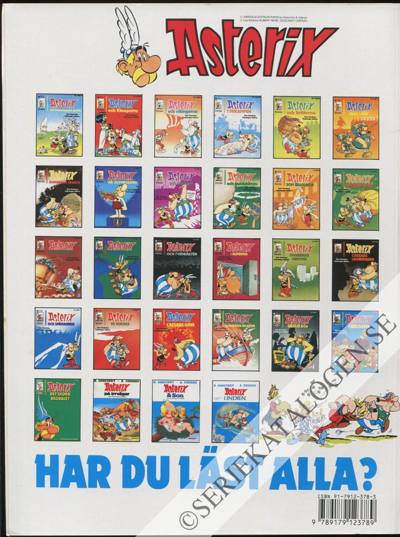 Baksida på Rosen och svärdet (1991)