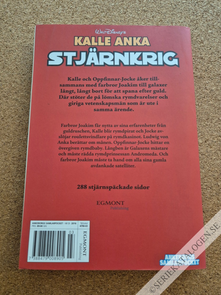 Baksida på Kalle Anka - Stjärnkrig 2 (2016)