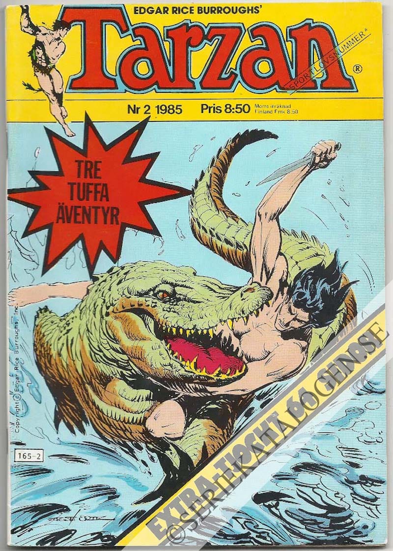 Framsida på Tarzan #2 (1985)