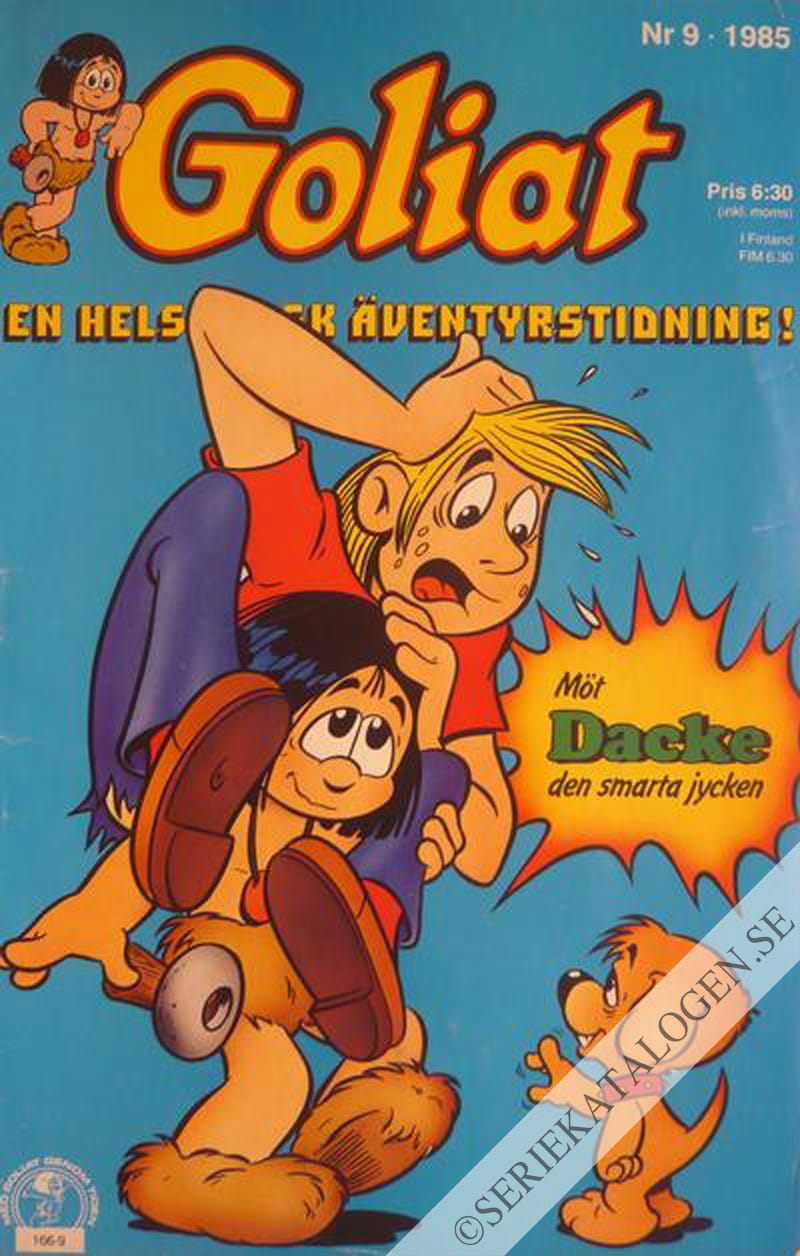 Framsida på Goliat #9 (1985)