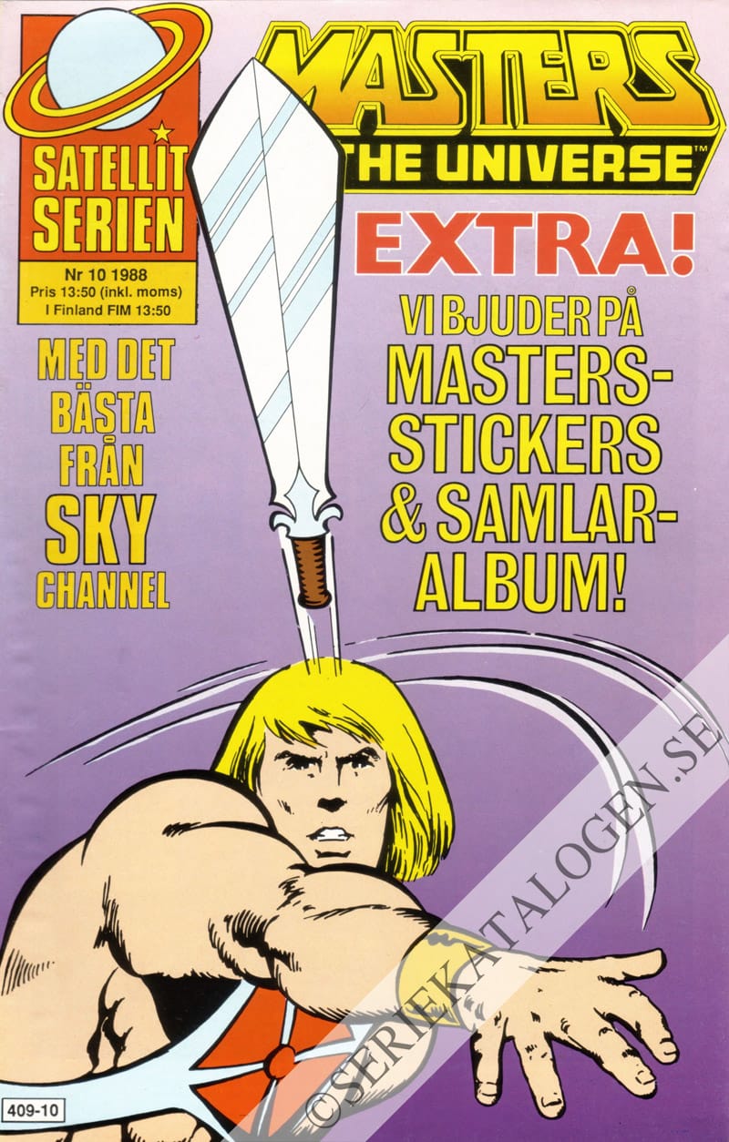 Framsida på Satellitserien #10 (1988)