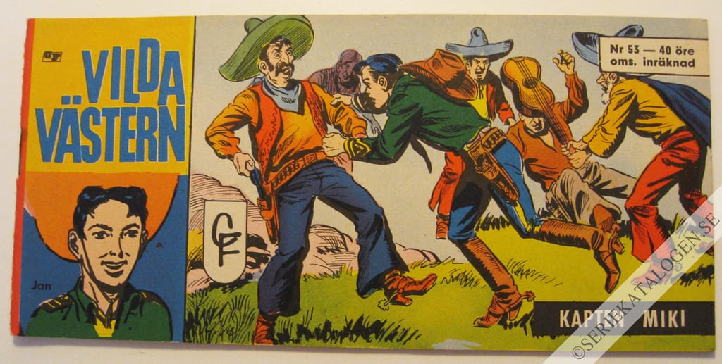 Framsida på Vilda Västern #53 (1964)