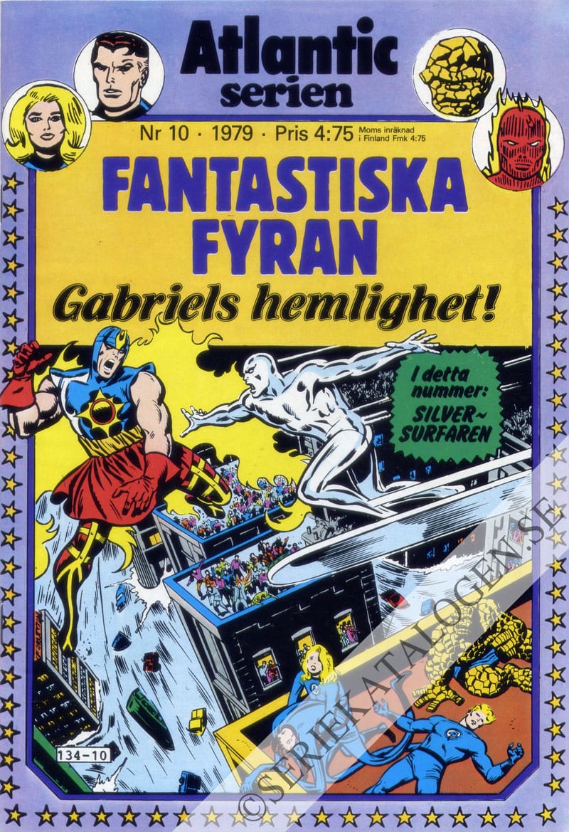 Framsida på Atlanticserien #10 (1979)
