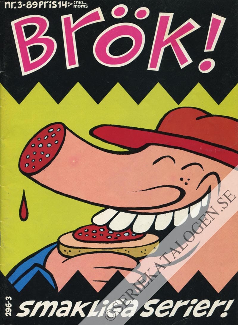 Framsida på Brök! #3 (1989)