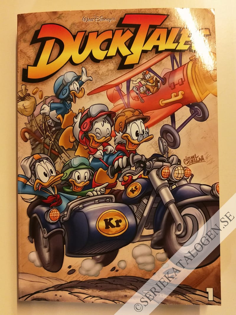 Framsida på Kalle Anka Gigant Duck Tales 1 (2017)