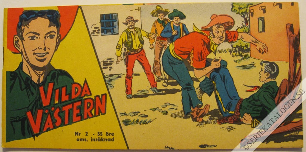 Framsida på Vilda Västern #2 (1963)