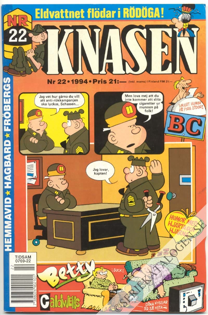 Framsida på Knasen #22 (1994)